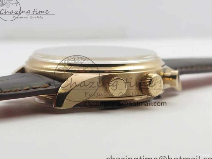 MIROTIME 0108 Portugieser Chrono  42 IW390406 RG ZF 1:1 Best Edition Blue Dial on Brown Leather Strap A Durable 7129